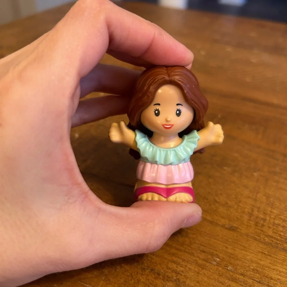 Fisher Price Little People Barbies friend as is